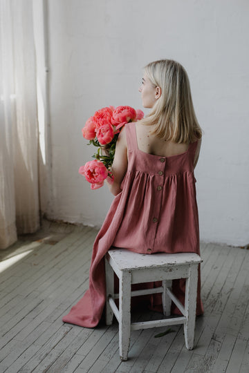 Salmon August Dress