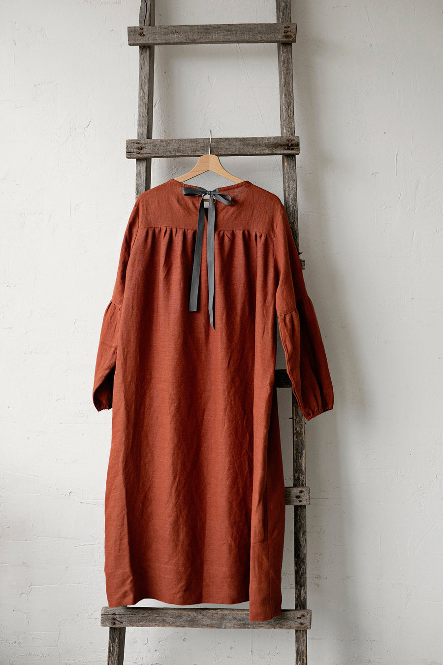 Rust Victorian Dress