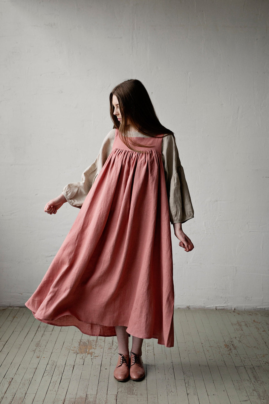 Salmon August Dress
