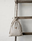Fawn in the Meadow Crossbody Linen Bag with Handles