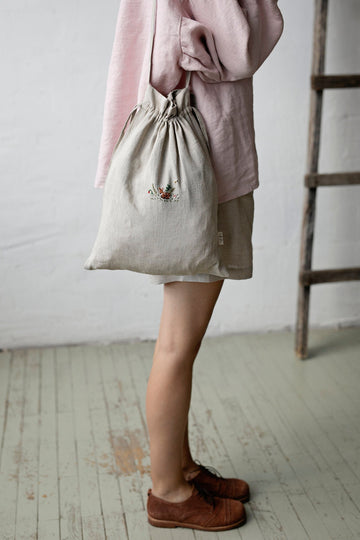 Fawn in the Meadow Crossbody Bag with Handles