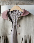 Exclusive Ruffle Linen Coat