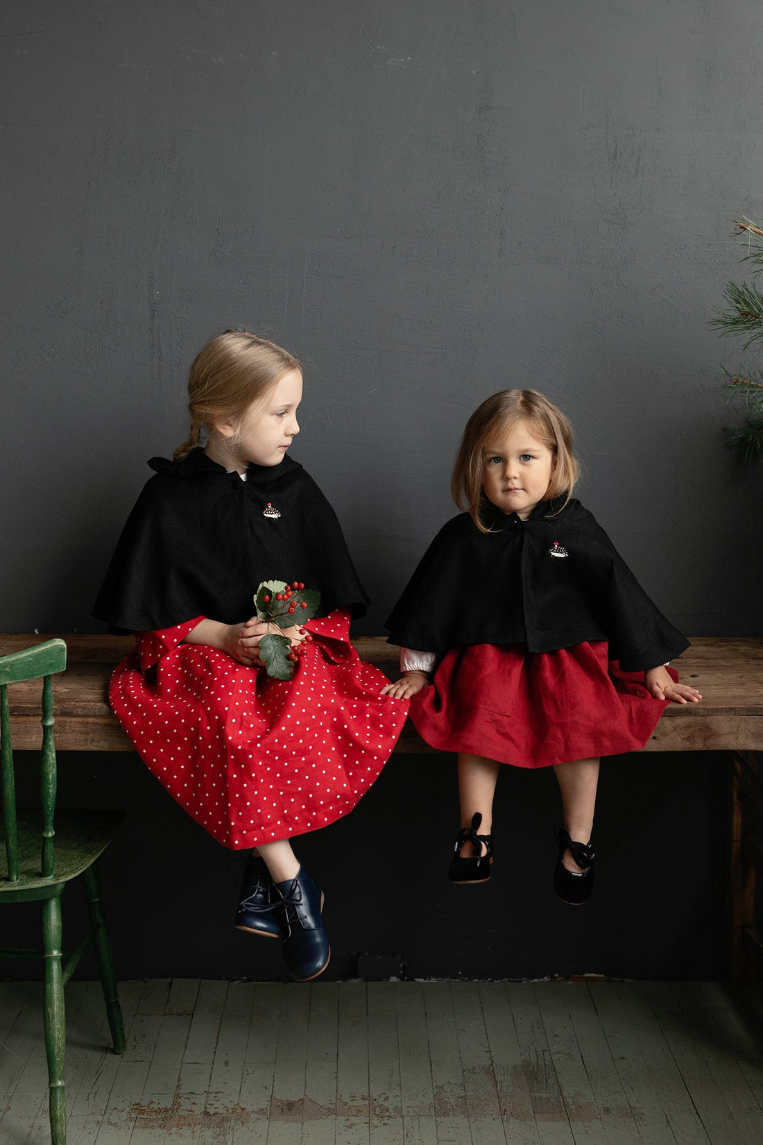 Black Little Red Riding Hood Cape