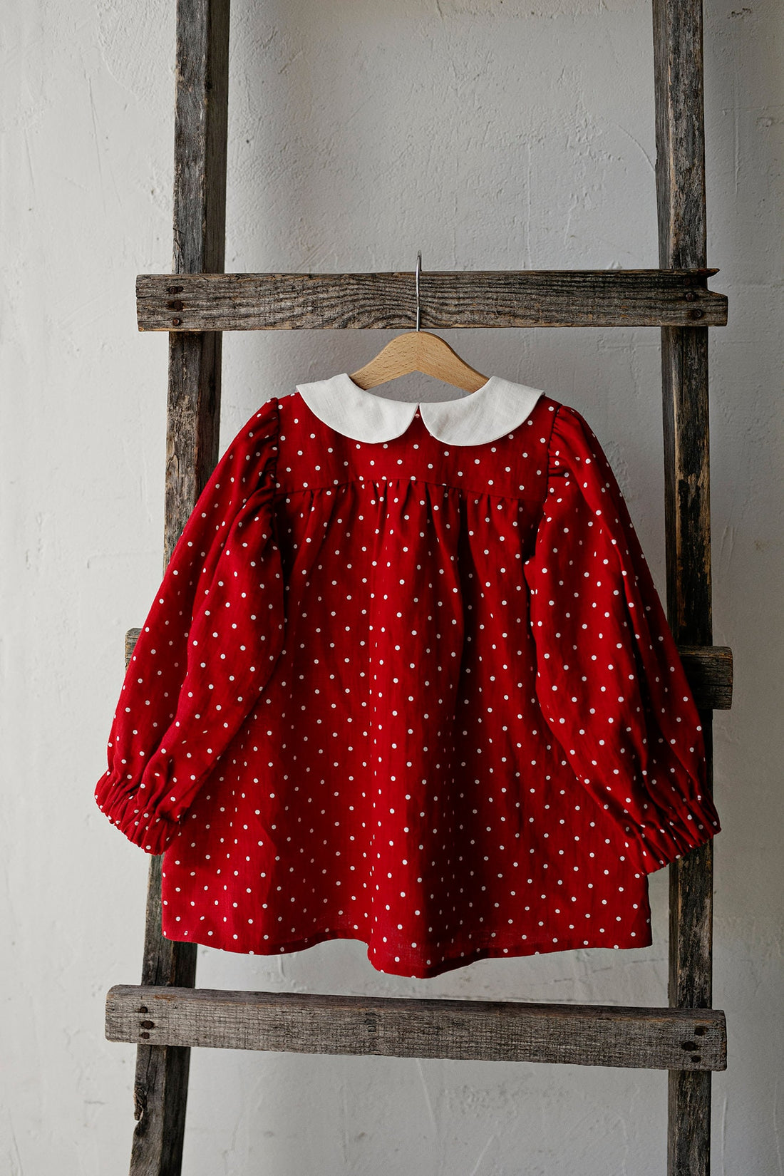 Red Polka Dot Exclusive Tunic Dress