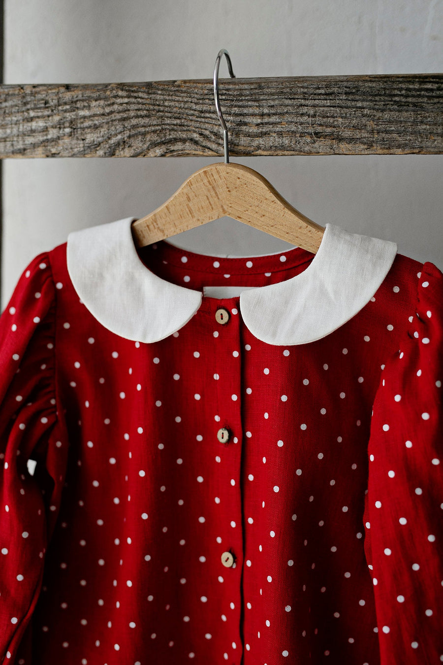Red Polka Dot Exclusive Tunic Dress