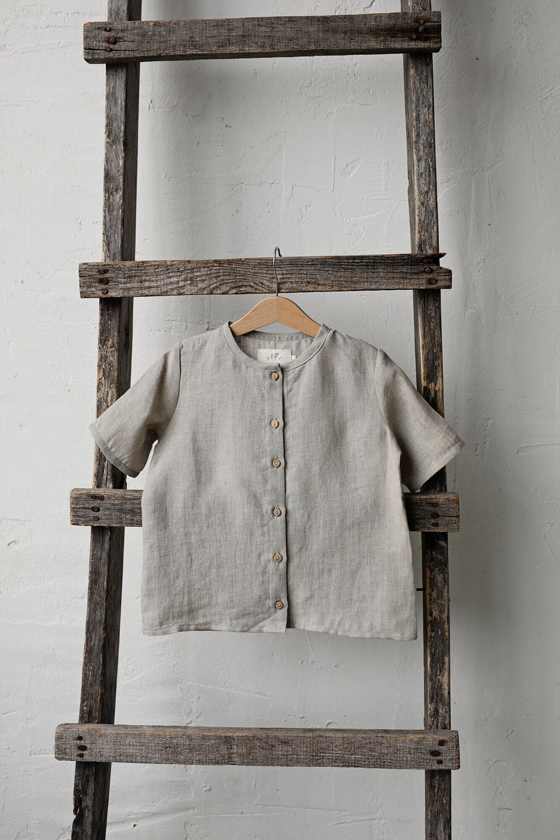 Natural Short Sleeve Classic Shirt
