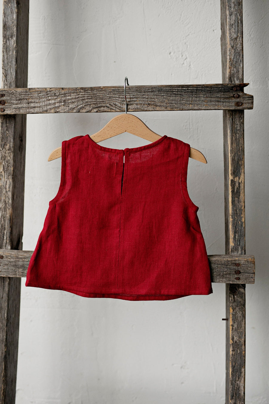 Cherry Sleeveless Shirt