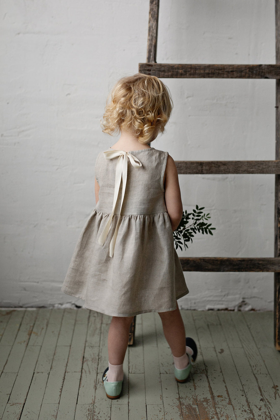 Natural Smock Dress