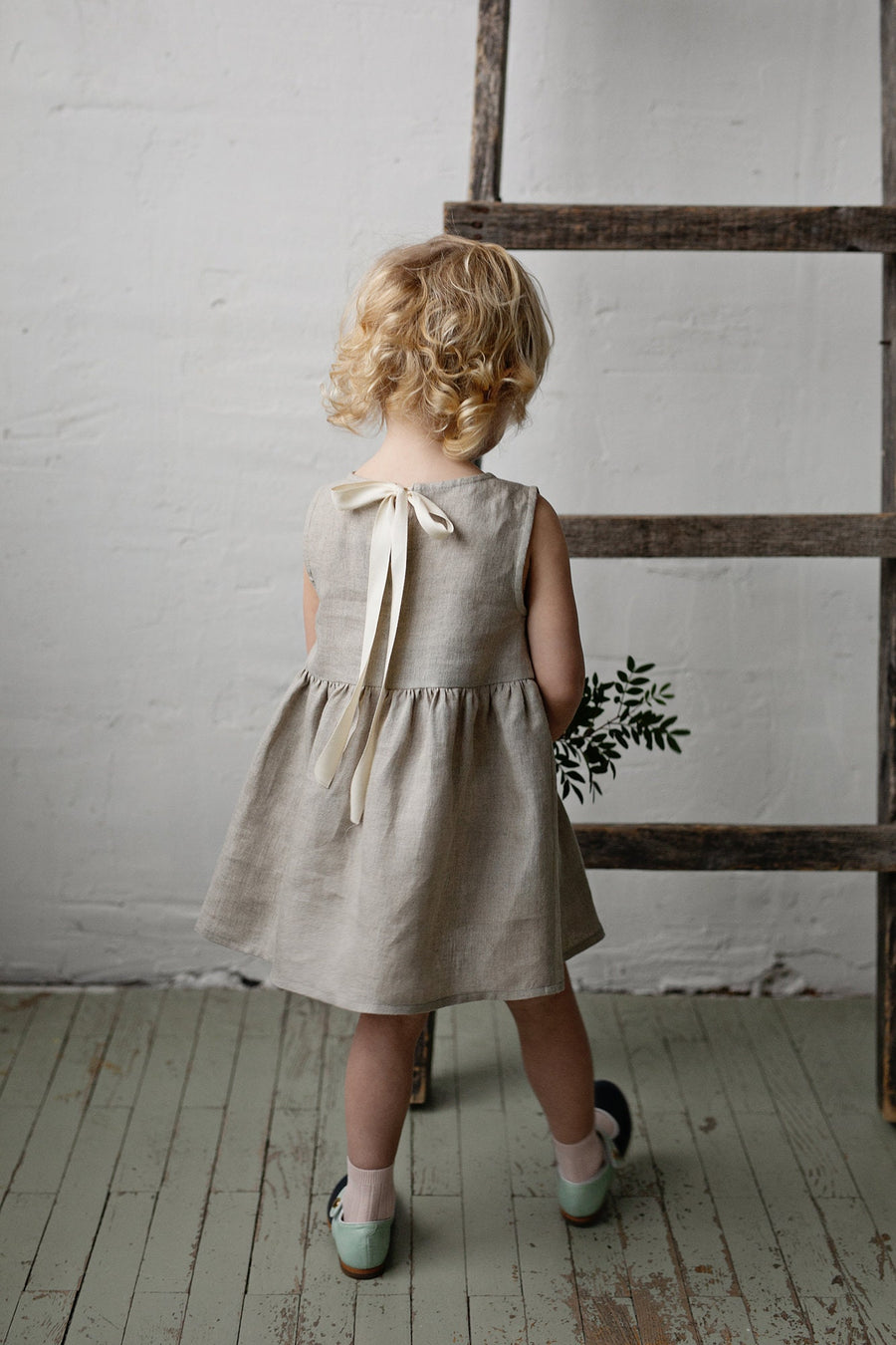 Natural Smock Dress