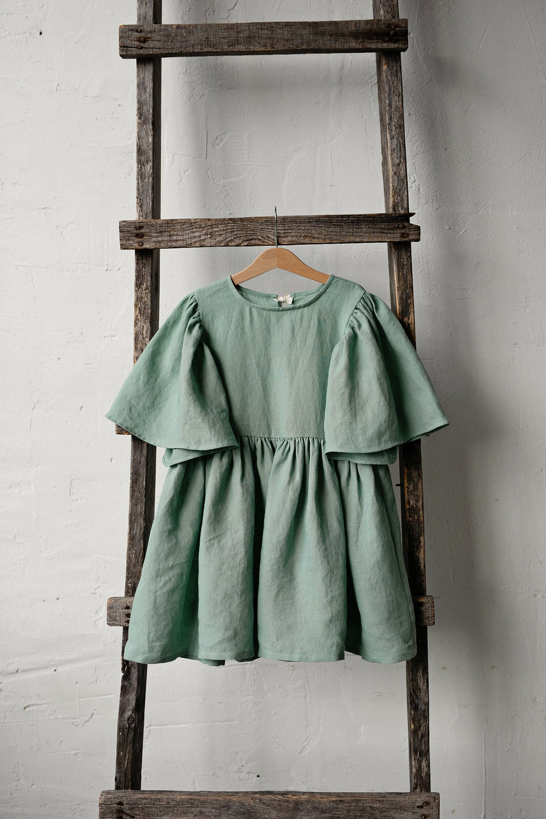 Mint Flower Dress