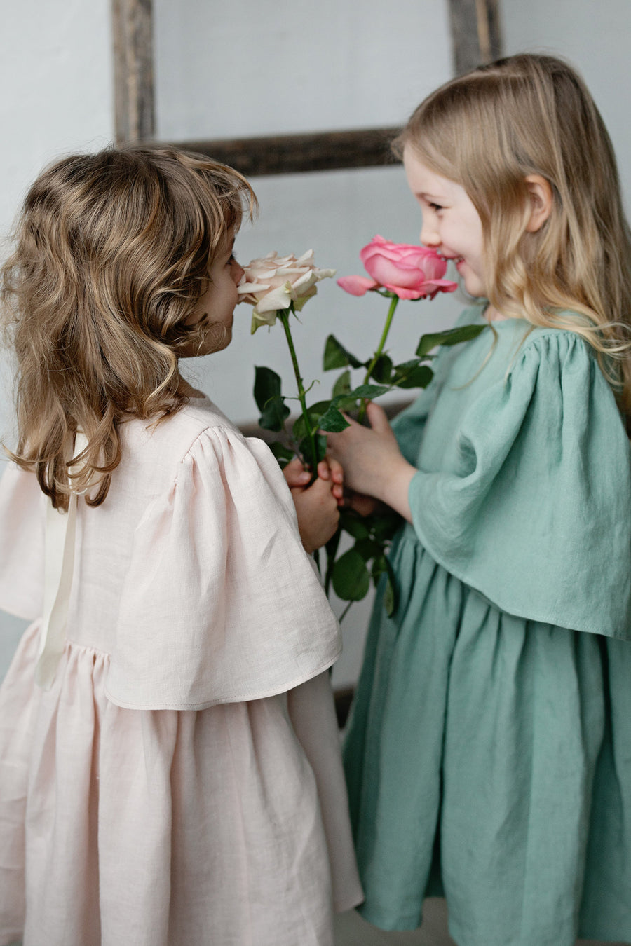 Pale Pink Flower Dress