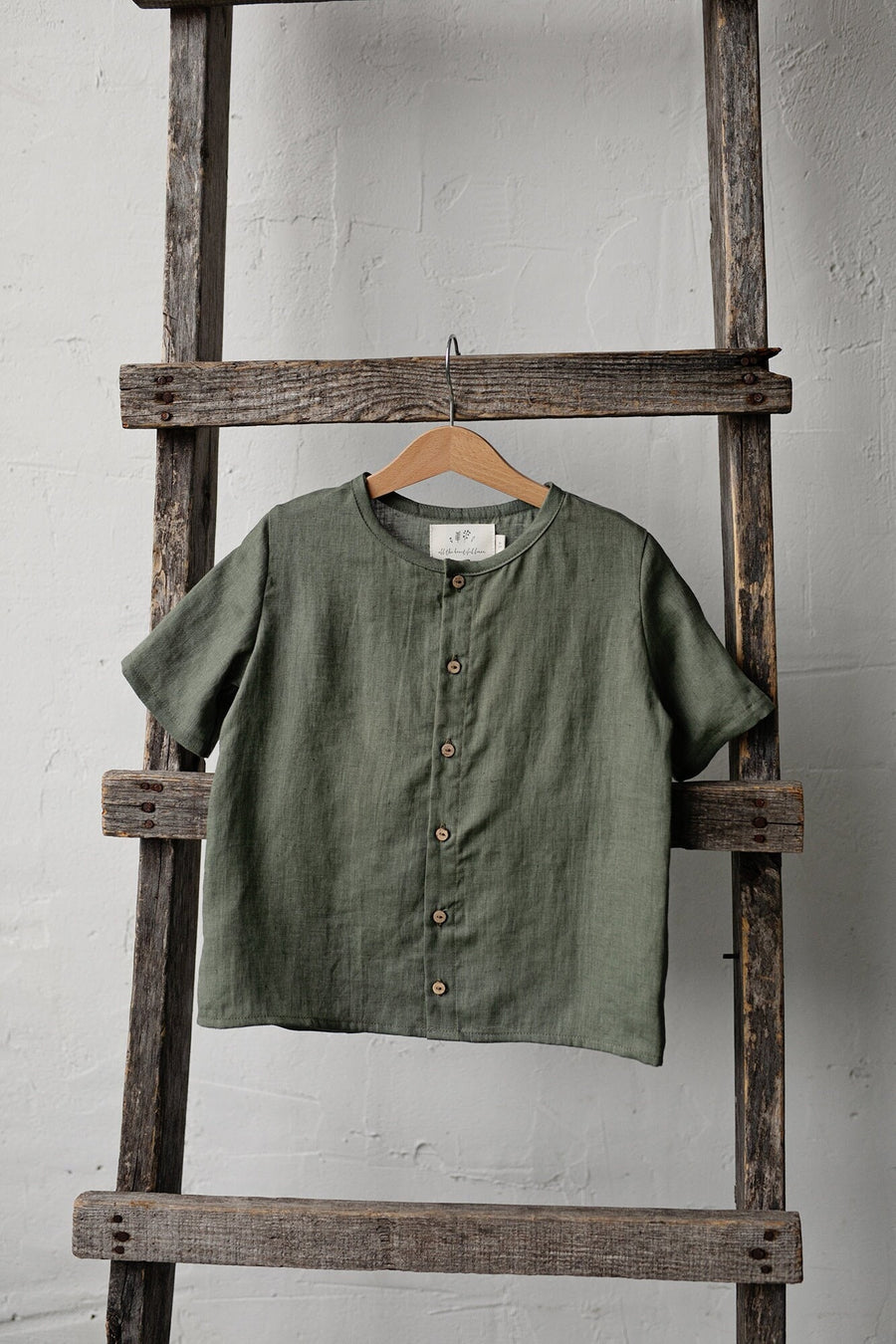 Sage Short Sleeve Classic Shirt