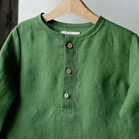 Apple Green Long Sleeve Button Shirt