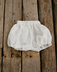 White Linen Bloomers