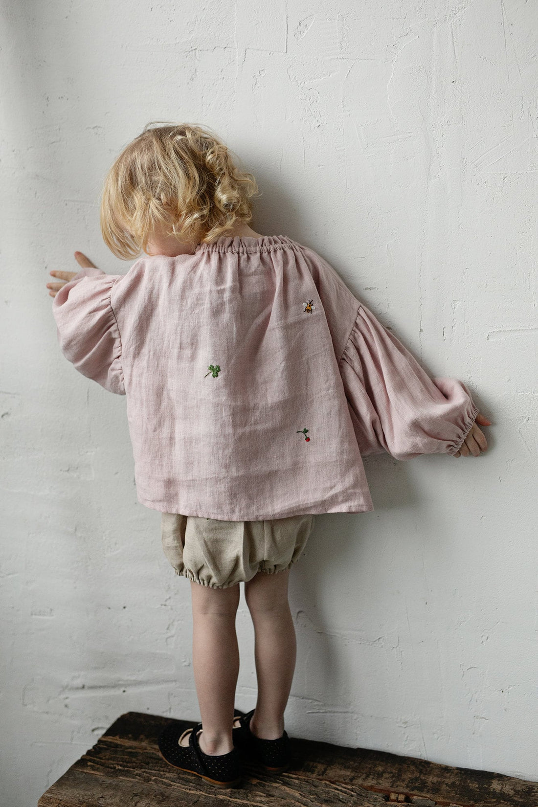 Baby Pink Exclusive Meadow Parachute Tunic