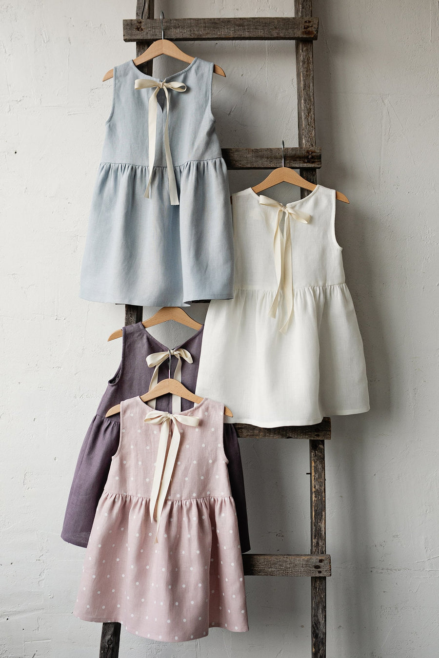 Sky Blue Smock Dress