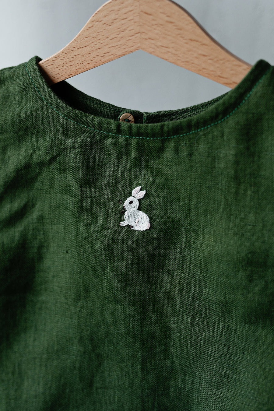 Forest Green Sleeveless Shirt