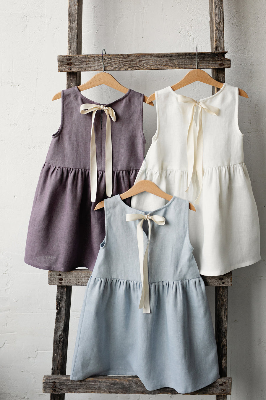 Sky Blue Smock Dress