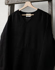 Black Daiva Linen Dress