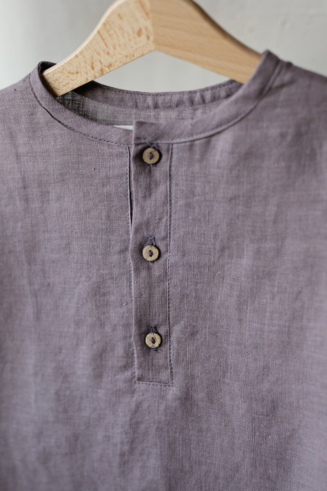 Mauve Short Sleeve Button Shirt