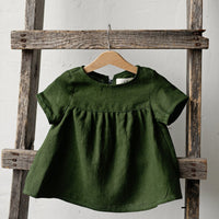 Forest Green Short Sleeve Tunic