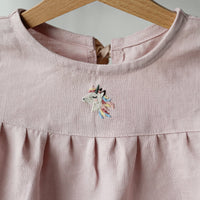 Baby Pink Short Sleeve Tunic
