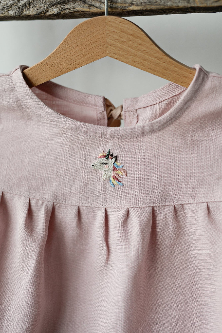 Baby Pink Short Sleeve Tunic