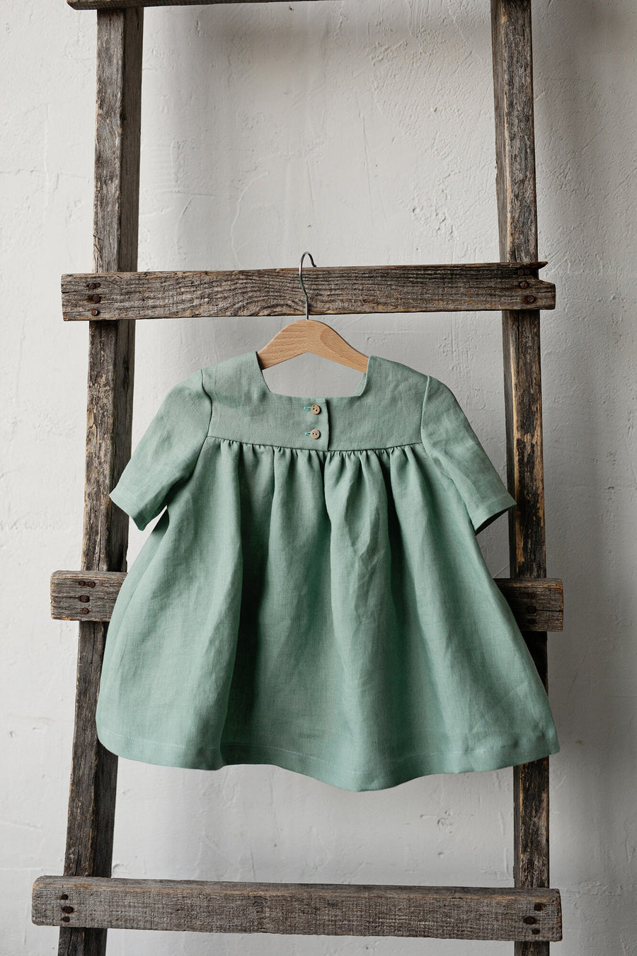 Mint Short Sleeve Classic Dress