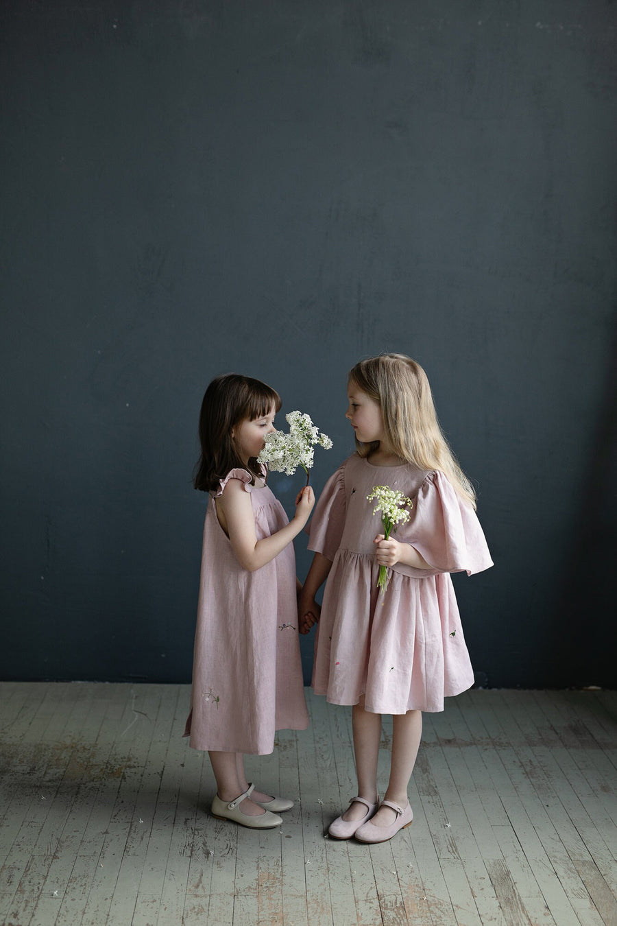 Baby Pink Exclusive Flower Dress