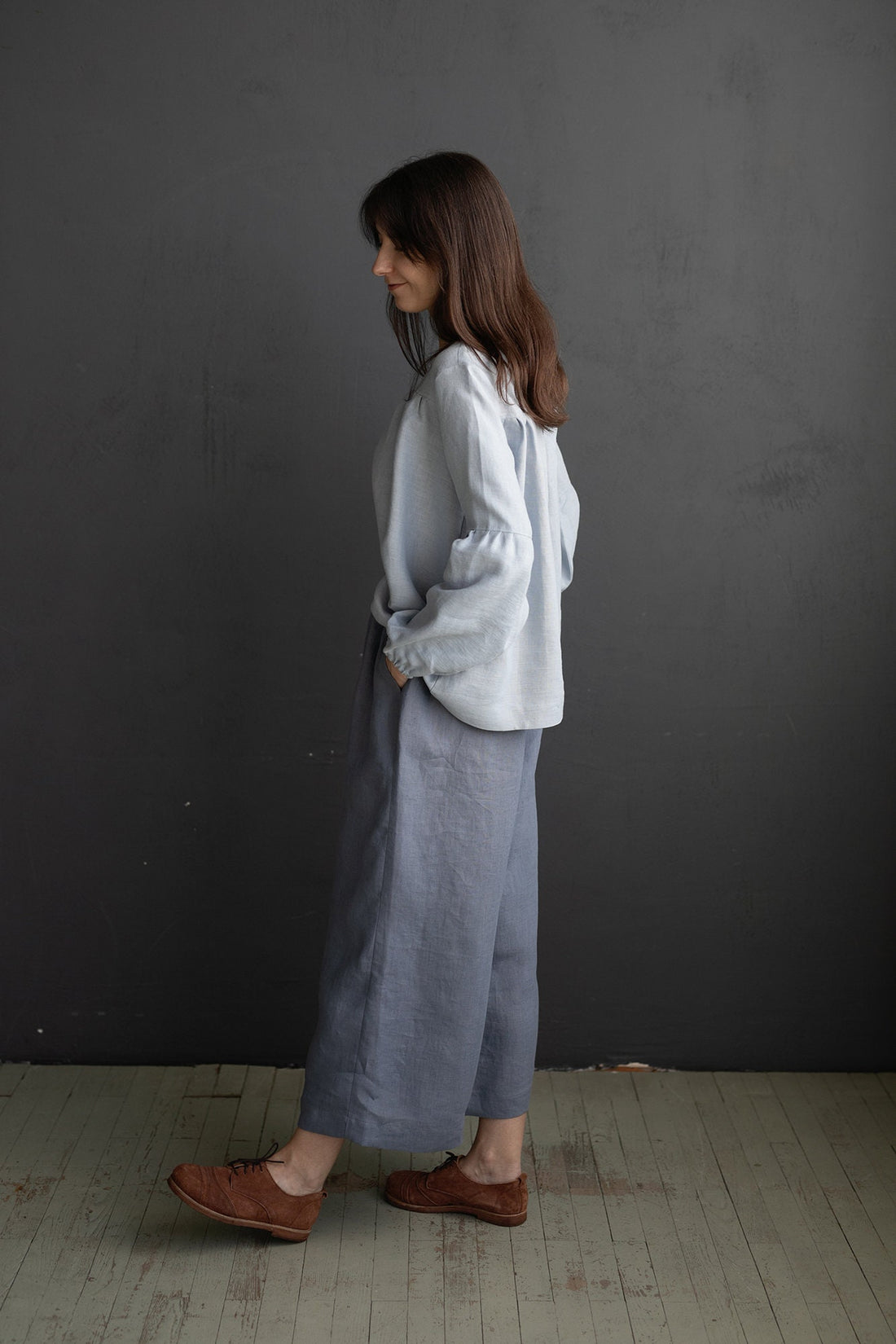 Sky Blue Victorian Tunic