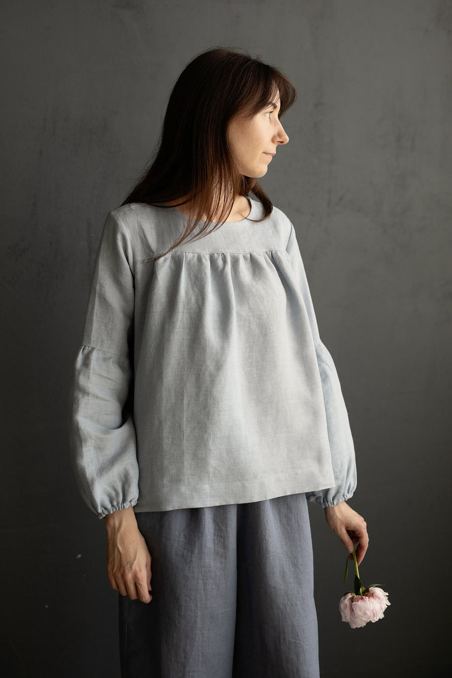 Sky Blue Victorian Tunic