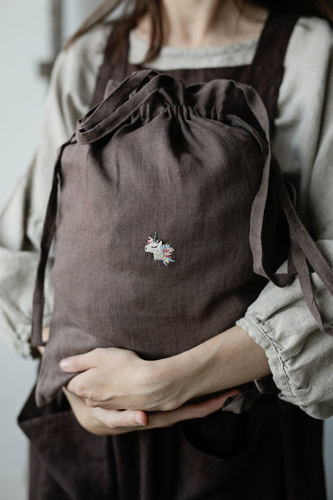 Unicorn Crossbody Bag with Handles