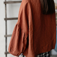 Rust Kimono Tunic