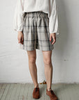 Cottage Festive Linen Shorts