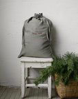 Merry Xmas Pouch Linen Bag