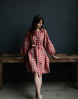 Garden Festive Daisy Linen Dress