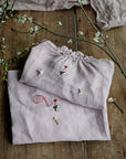 Valentine Baby Pink Parachute Linen Tunic